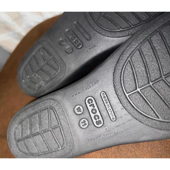 CROC'S RHONDA Wedge SIZE 11 Women’s Sandal - Picture 5 of 6